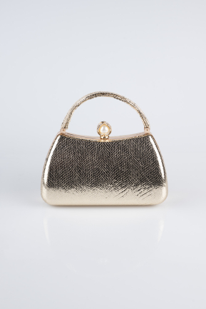 Sac de Soirée Luxe Cristal Or KC752