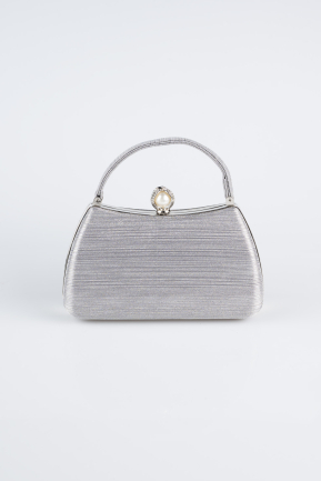 Sac de Soirée Luxe Platine KC752