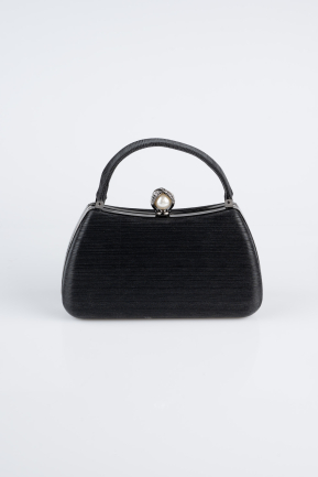 Sac de Soirée Luxe Noir KC752