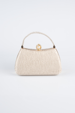 Sac de Soirée Luxe A motifs Or KC752