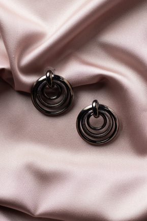 Boucle d'Oreille Platine UKP1199