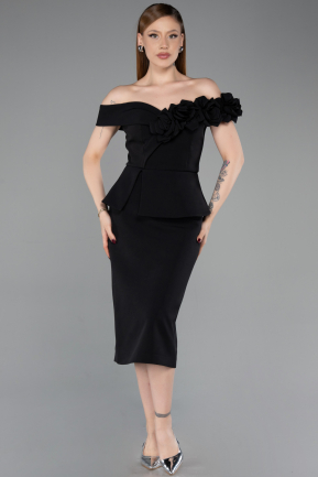 Tenue de Soirée Midi Noir ABK2615