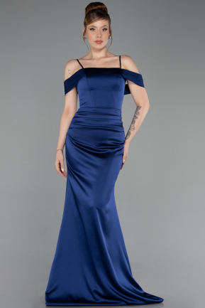 Robe de Soirée Satin Longue ABU6158