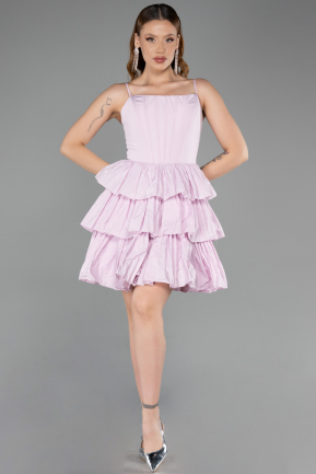 Robe de Cérémonie Courte Poudre ABK2656