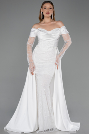 Robe de Soirée Perlé Longue ABU5934