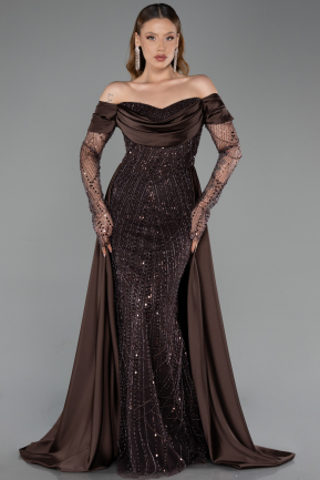 Robe de Soirée Perlé Longue ABU5934