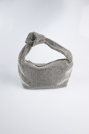 Sac de Soirée Pierreux Noir MN975