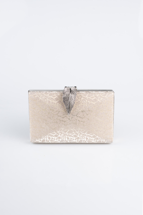 Sac de Soirée Luxe A motifs Or KC713