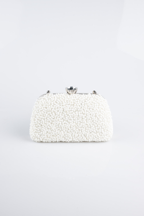 Sac de Soirée Plâtre Blanc SH849