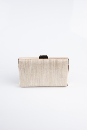 Sac de Soirée Luxe Coupe Au Laser Or SH801