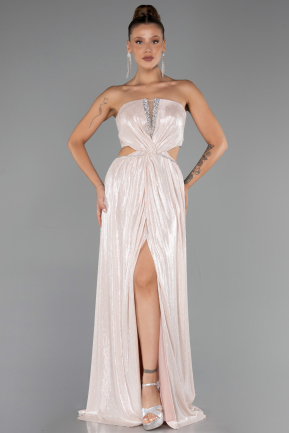 Robe de Soirée Longue Poudre ABU6127