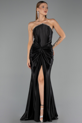 Robe de Soirée Longue Noir ABU6548