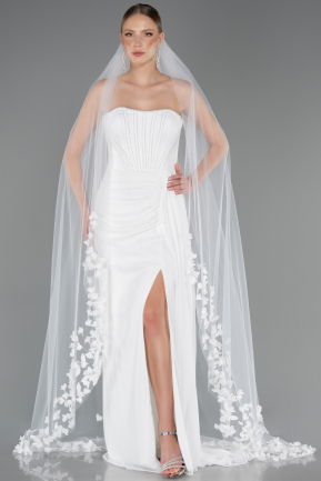 Voile De Mariage Blanc ABK06
