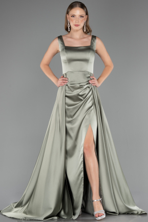 Robe de Soirée Longue Satin  ABU6572