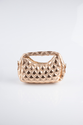 Sac de Soirée Luxe Cuir Rose KC410