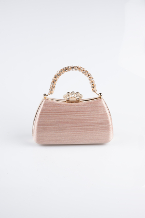 Sac de Soirée Coupe Au Laser Rose KC711