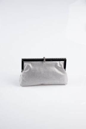 Sac de Soirée Luxe Platine SH866