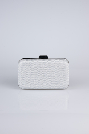 Sac de Soirée Luxe A motifs Argent SH802
