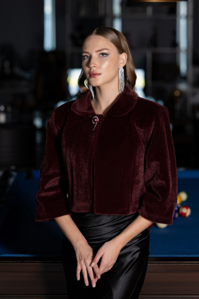 Étole Rouge Bordeaux LU2600