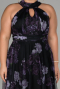 Robe Grande Taille Longue Violet ABU1447