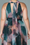 Robe Grande Taille Longue Pelure D'oignon ABU1447