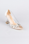 Stiletto Pierreux Blanc AB1055