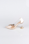 Stiletto Pierreux Blanc AB1055