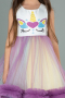 Robe de Soirée Enfants Longue Rinçage ABU2154