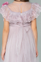 Robe de Soirée Enfants Longue Lavande ABU2153