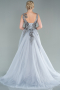 Haute Couture Longue Gris ABU2091