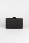 Sac de Soirée Luxe Argenté Noir SH801