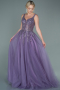 Haute Couture Longue Lavande ABU2629
