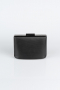 Sac de Boîte Cuir dentelé Noir V288