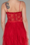 Robe de Soirée Longue Rouge ABU2822