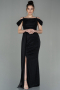 Robe de Soirée Longue Noir ABU2835