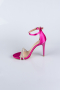 Chaussure de soirée Satin Fushia ABS1915