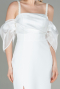 Robe de Cérémonie Longue Blanc ABU2911