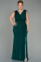 Robe de Soirée Grande Taille Longue Émeraude ABU2854
