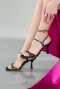 Chaussure de soirée Cuir Noir ABD1106