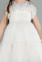 Robe de Soirée Enfants Courte Cappuccino ABK1707
