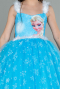 Robe de Soirée Enfants Longue Bleu ABU3028