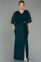 Robe de Soirée Grande Taille Longue Émeraude ABU2857