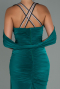 Robe de Soirée Longue Émeraude ABU3101
