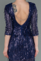 Robe De Soirée Courte Violet ABK1599