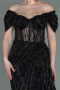 Robe De Soirée Longue Noir ABU2706