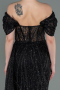Robe De Soirée Longue Noir ABU2706