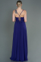 Robe De Soirée Longue Violet ABU1305