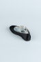 Chaussure D’enfant Satin Noir HRB185