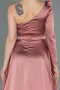 Robe De Soirée Satin Longue Pelure D'oignon ABU2610