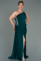 Robe Grande Taille Longue Émeraude ABU3132